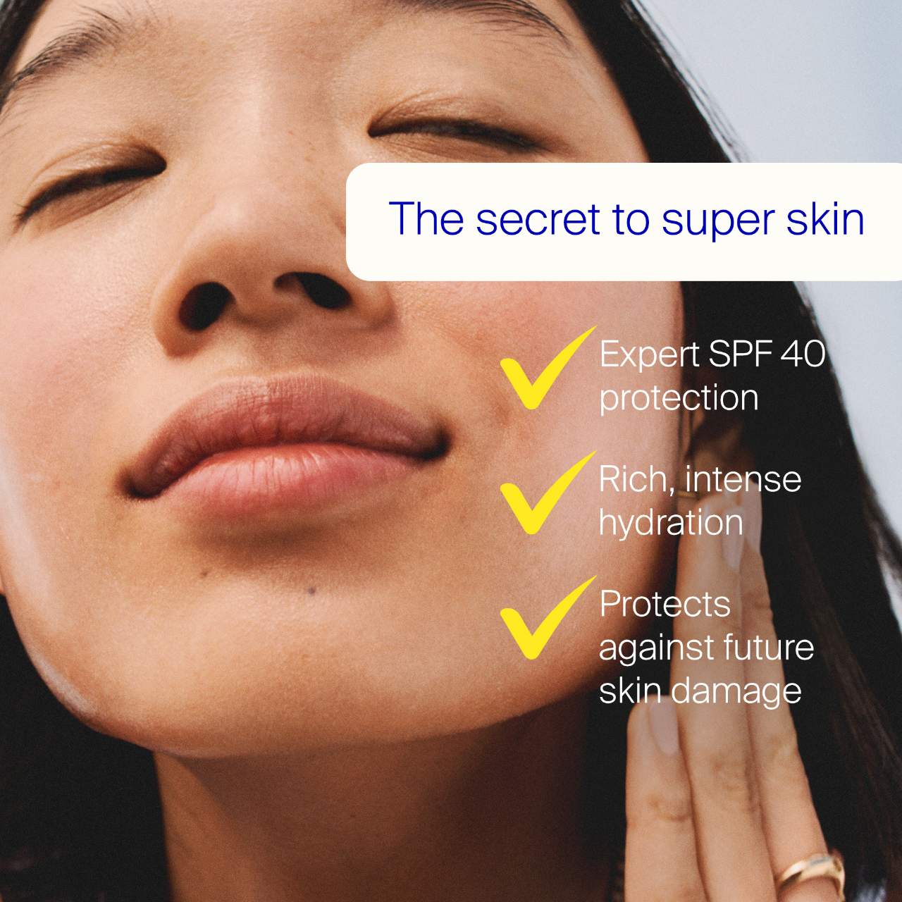 Насыщенный увлажняющий солнцезащитный крем для лица SPF 40 Supergoop! Superscreen — фото 3