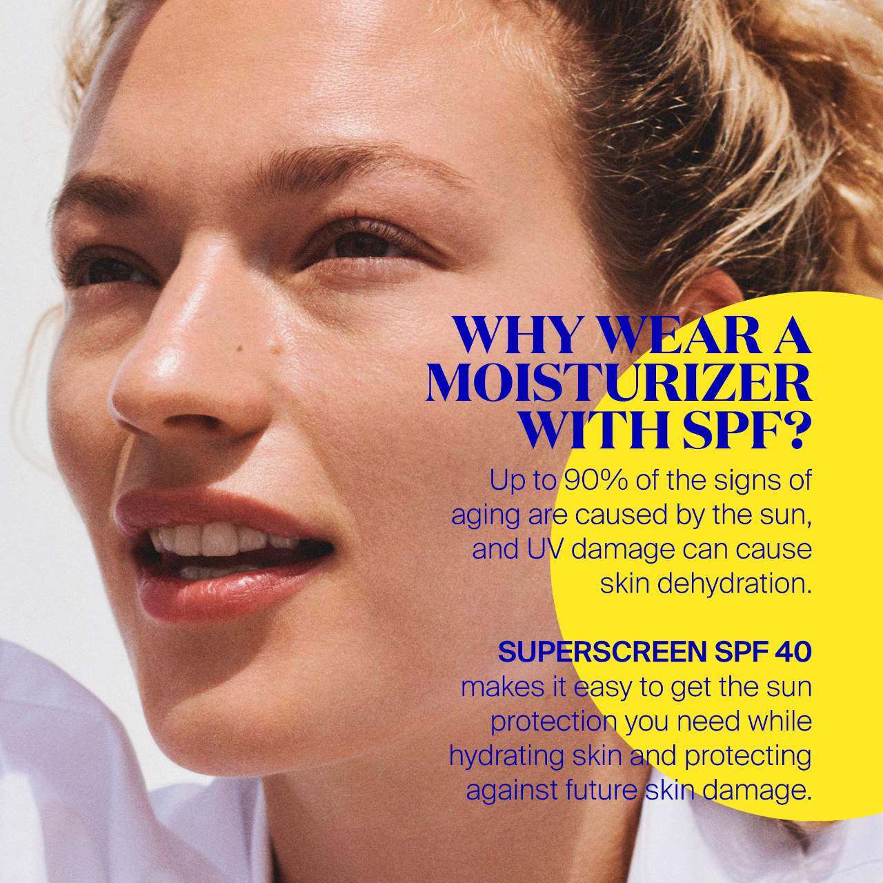Насыщенный увлажняющий солнцезащитный крем для лица SPF 40 Supergoop! Superscreen — фото 8