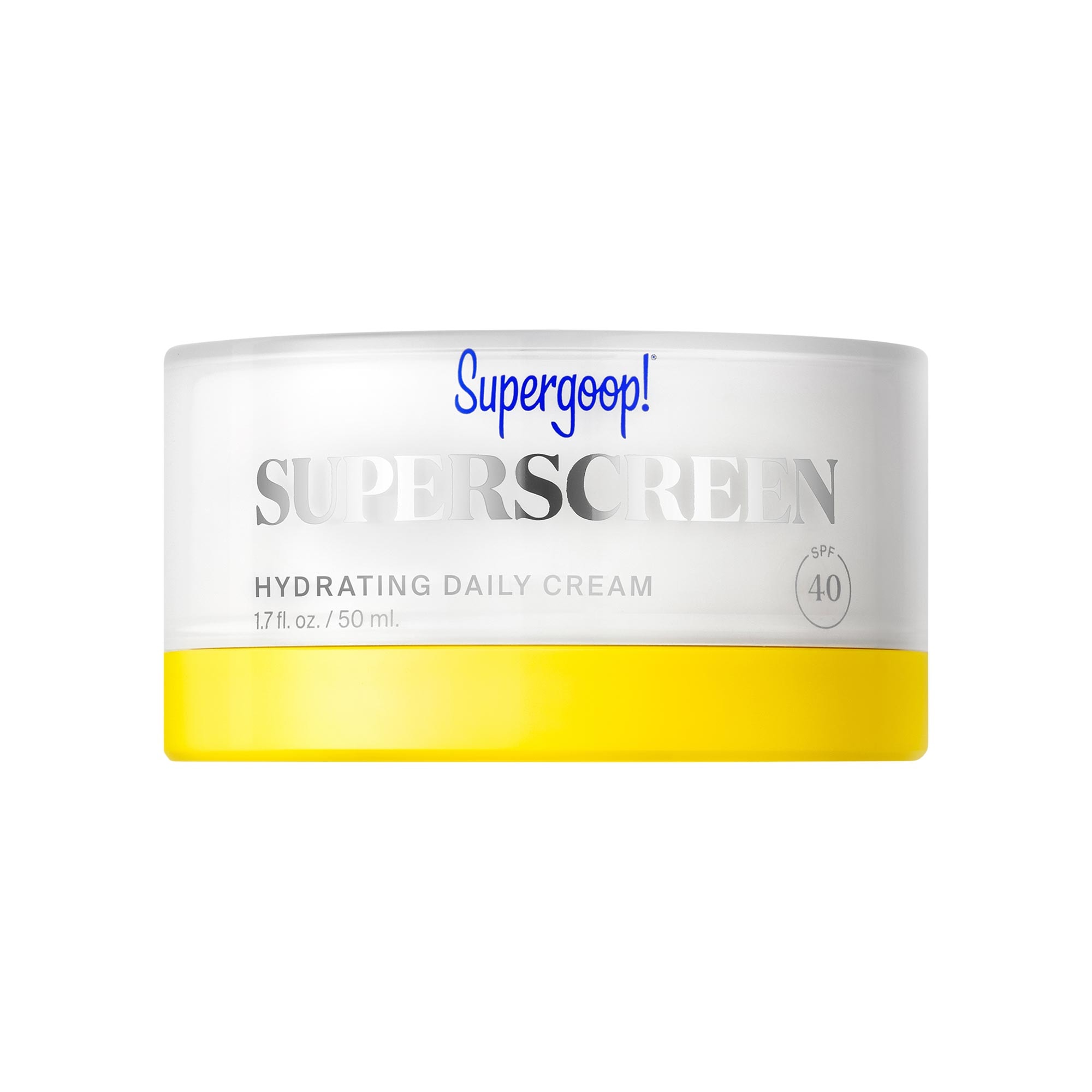 Superscreen Rich Hydrating Cream SPF 40 Moisturizer Face Sunscreen