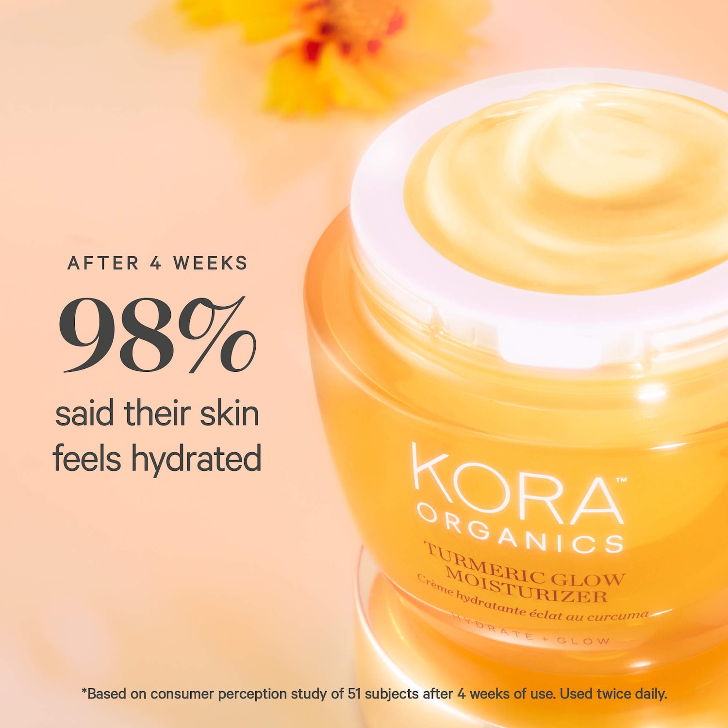 Mini Turmeric Glow Brightening Moisturizer - KORA Organics | Sephora