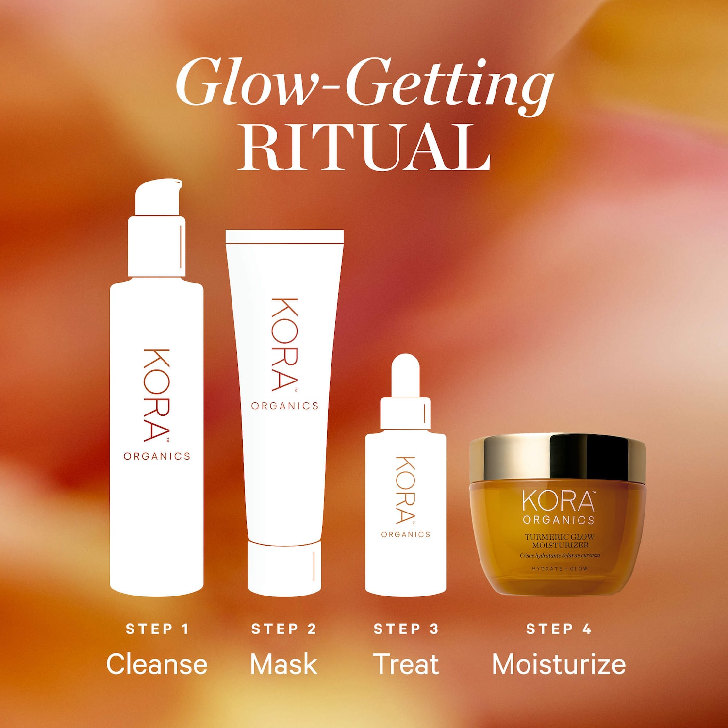 Mini Turmeric Glow Brightening Moisturizer - KORA Organics | Sephora