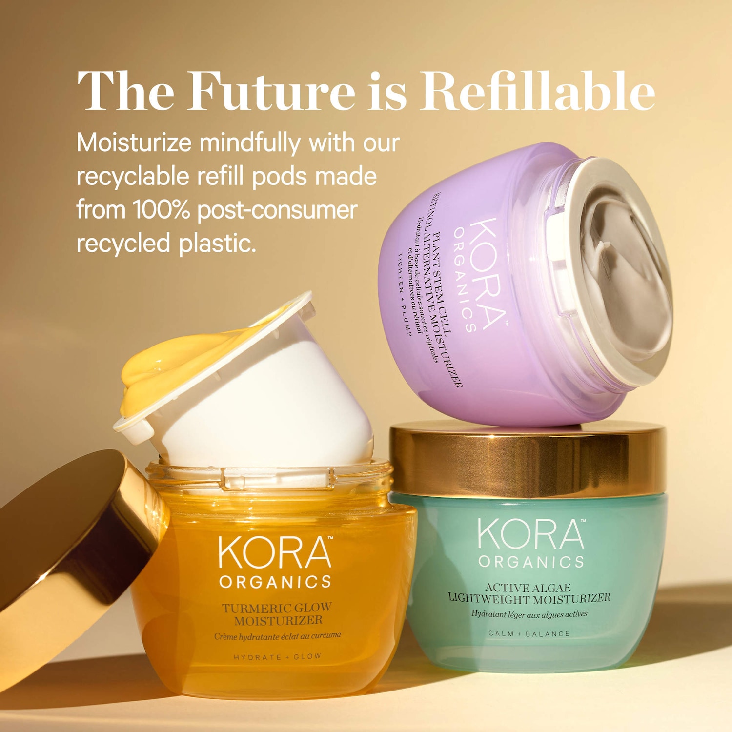 Mini Turmeric Glow Brightening Moisturizer - KORA Organics | Sephora