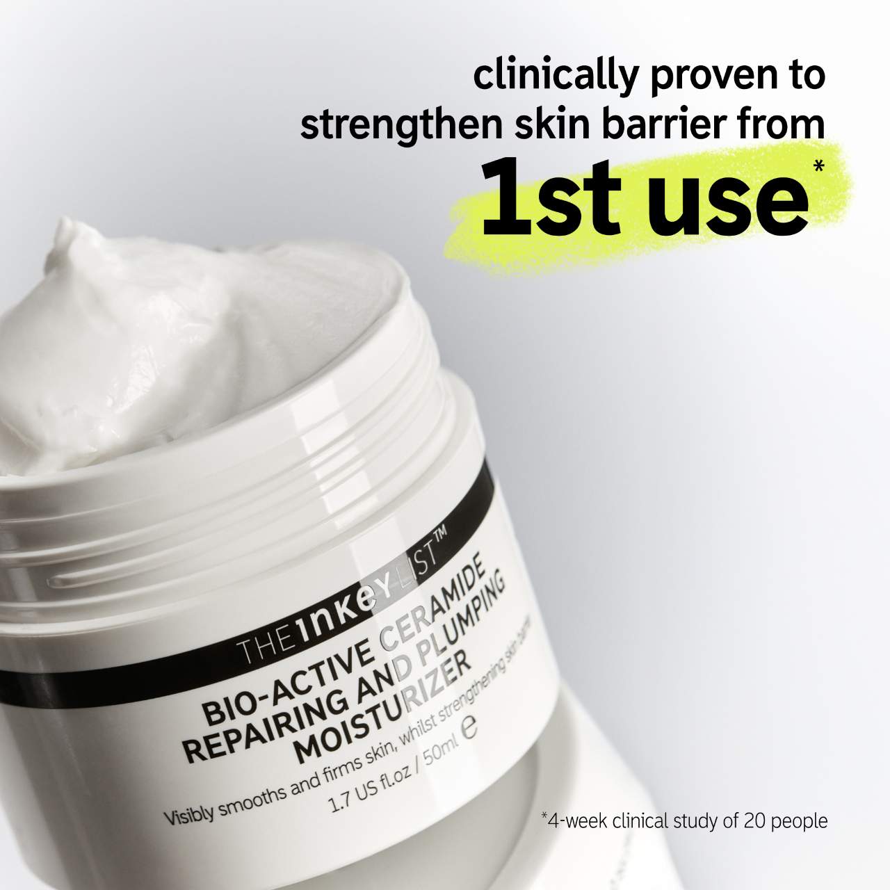 Восстанавливающий крем The Inkey List Bio-Active Ceramide для упругости, укрепляет барьер — фото 6