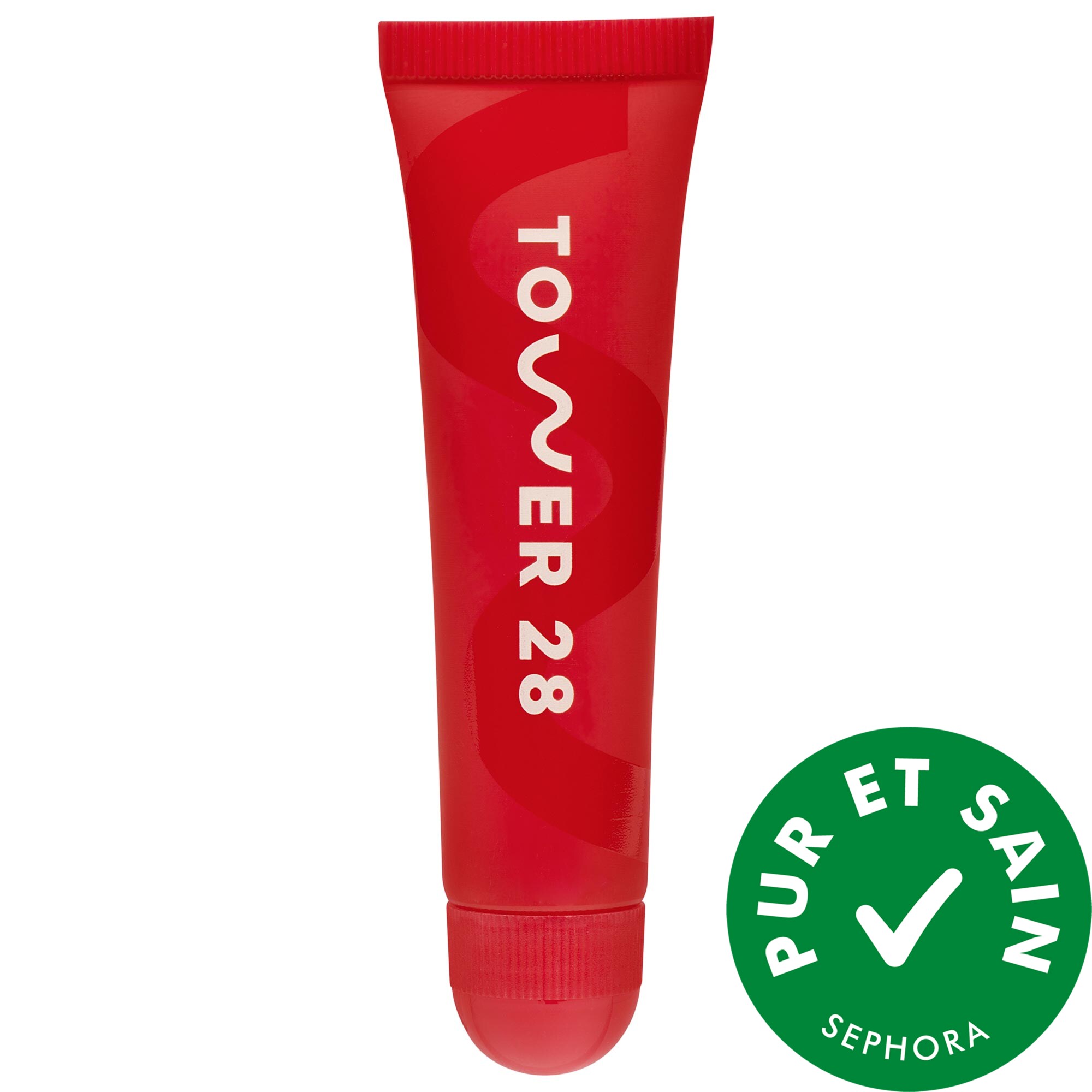 Tower 28 Beauty Baume de soin teinté hydratant pour les lèvres LipSoftie™