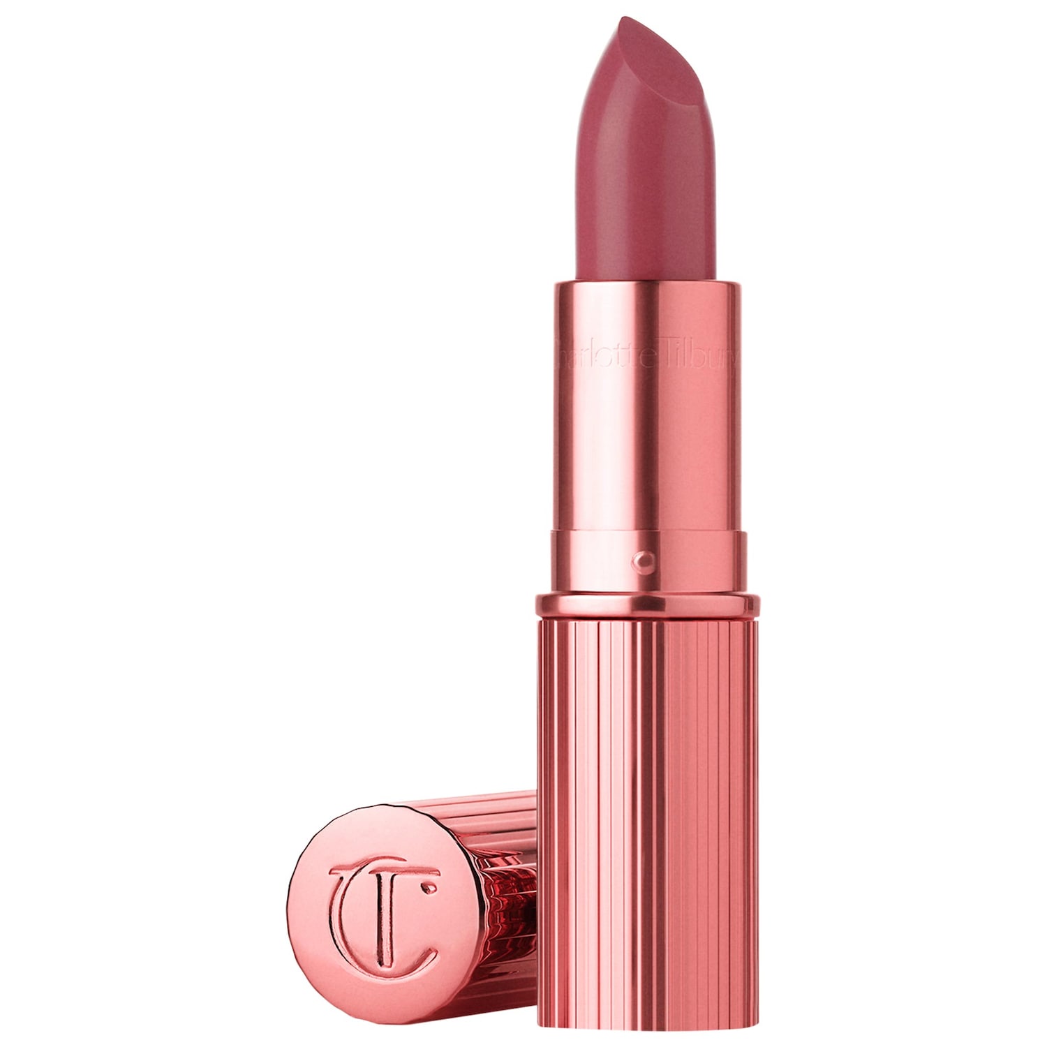 Charlotte Tilbury K.I.S.S.I.N.G Satin Shine Lipstick in 90's Pink