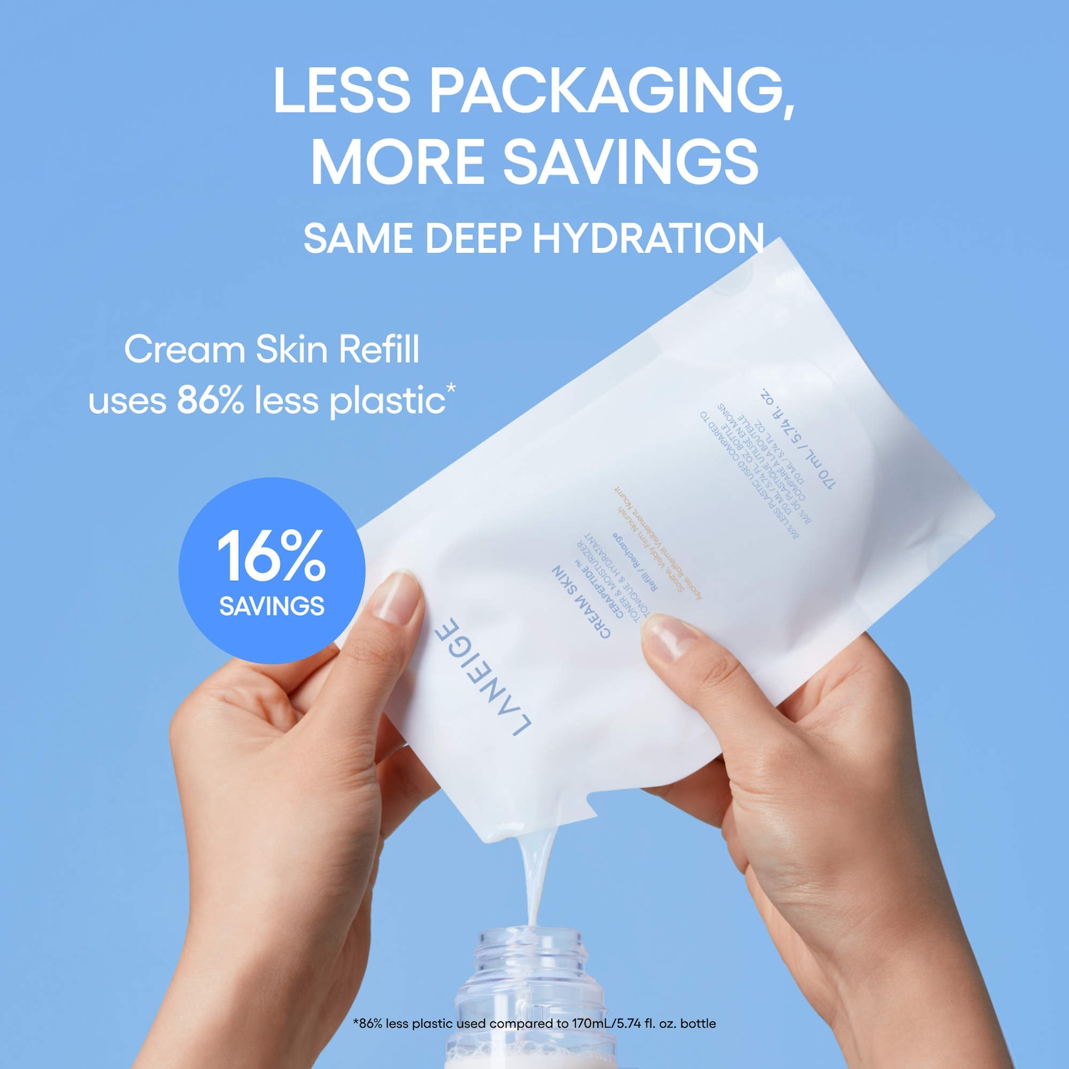 Cream Skin Milky Toner with Ceramides & Peptides for Nourishing Hydration