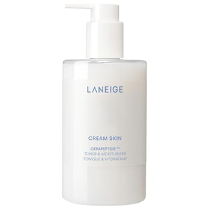 LANEIGE Cream Skin Milky Toner with Ceramides & Peptides for Nourishing Hydration INTERNATIONAL SHIPPING