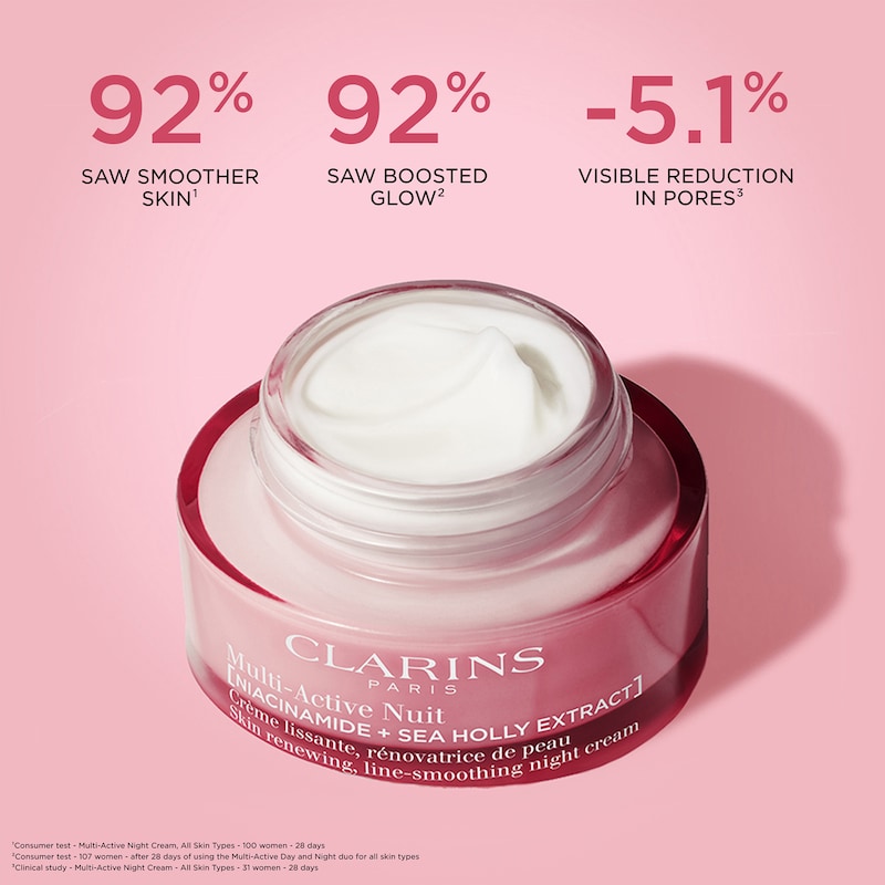 Multi-Active Night Moisturizer for Lines, Pores, Glow with Niacinamide thumbnail 3