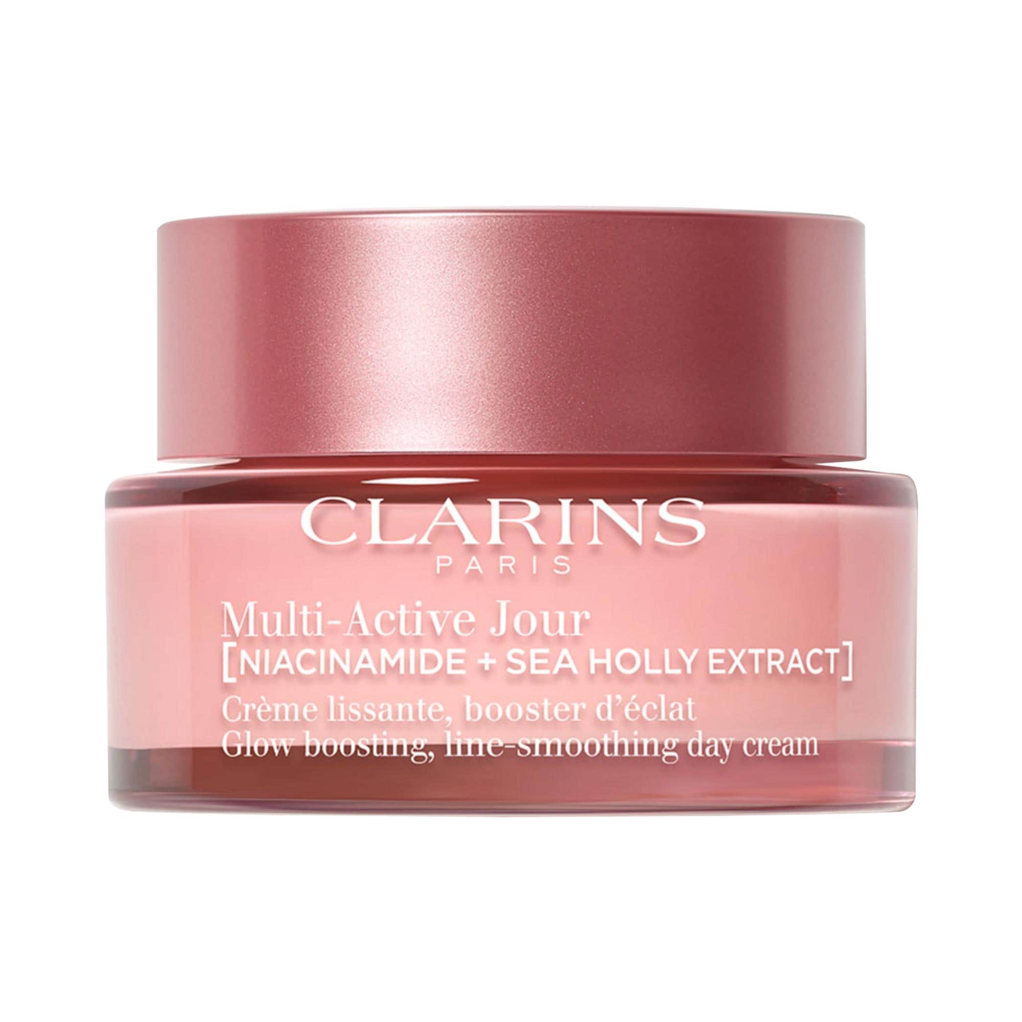 Clarins Multi-Active Day Moisturizer for Lines, Pores, Glow with Niacinamide 1.7 oz / 50 ml