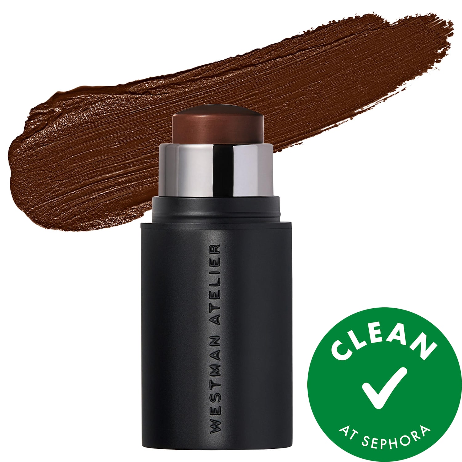 Westman Atelier Mini Petite Face Trace Cream Contour Stick in Ganache