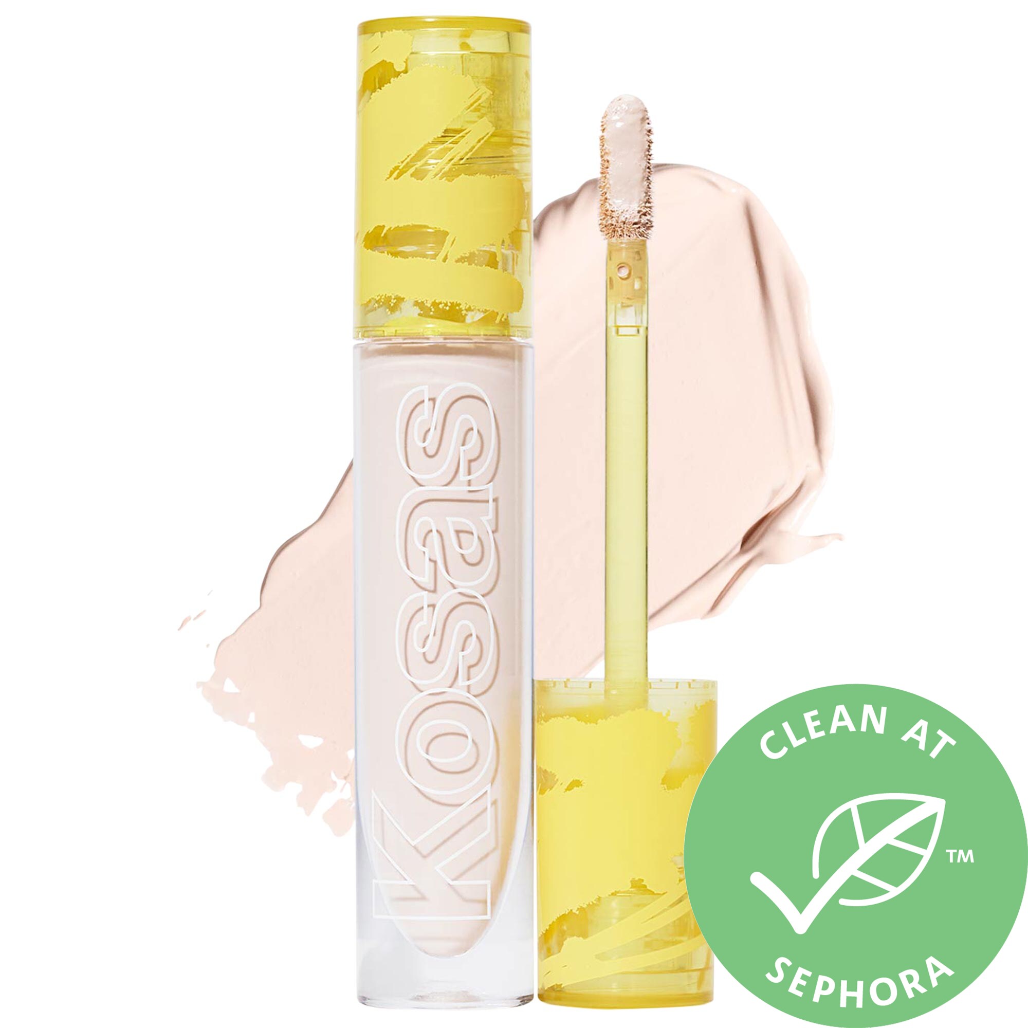Kosas Revealer Super Creamy + Brightening Concealer With Caffeine And Hyaluronic Acid Tone 0.7 C 0.20 oz