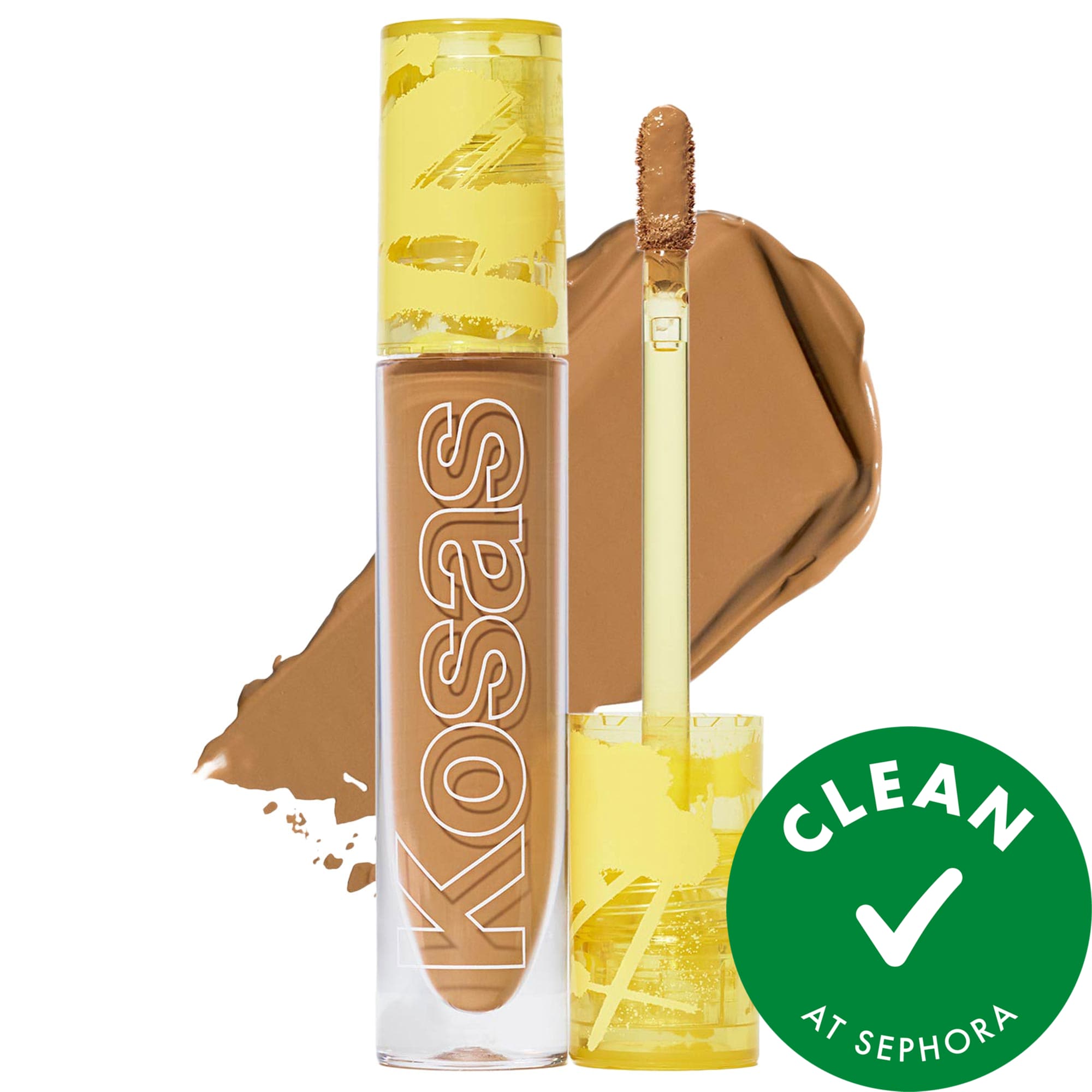 Kosas Revealer Super Creamy + Brightening Concealer with Caffeine and Hyaluronic Acid INTERNATIONAL SHIPPING