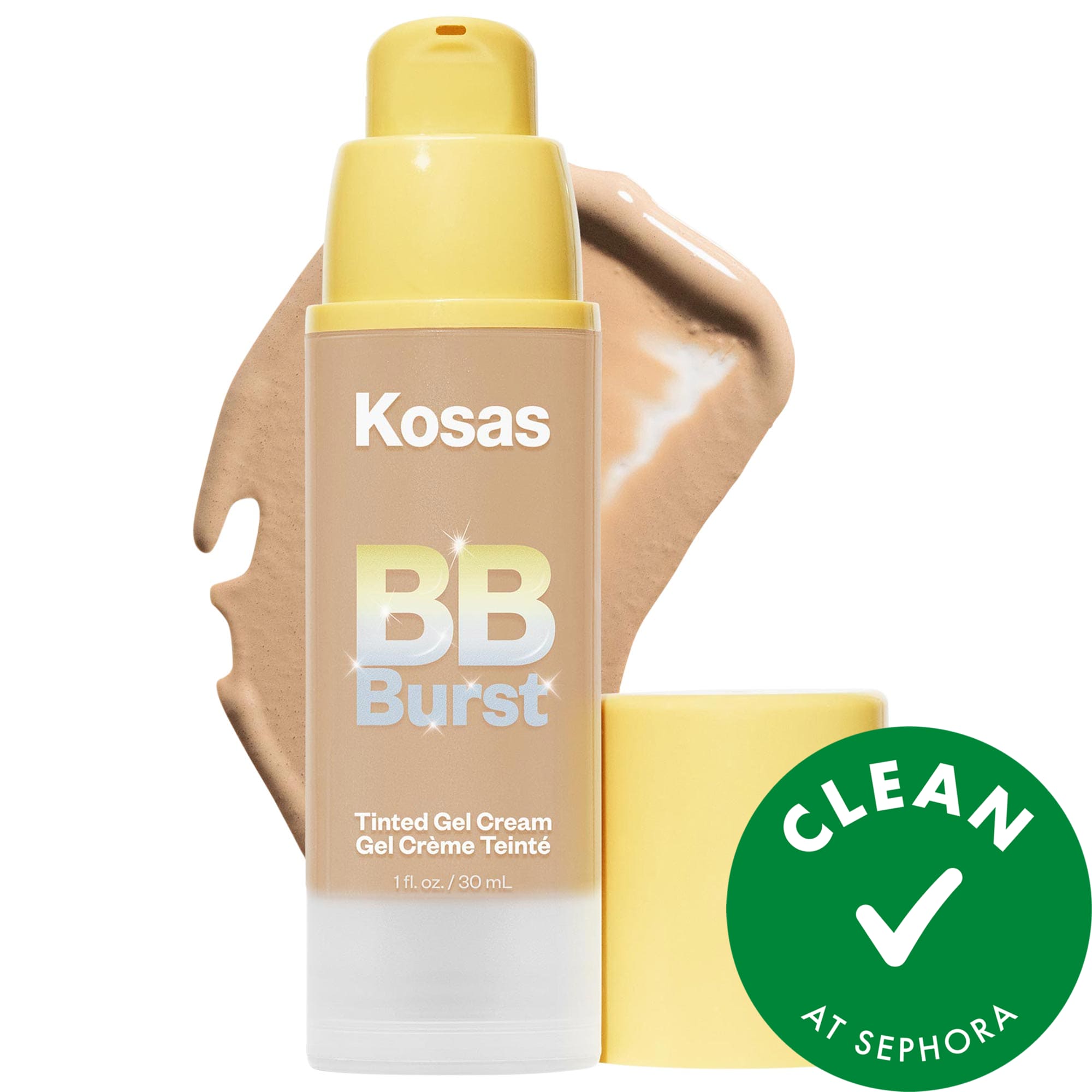 Kosas BB Burst Tinted Moisturizer Gel Cream with Copper Peptides INTERNATIONAL SHIPPING