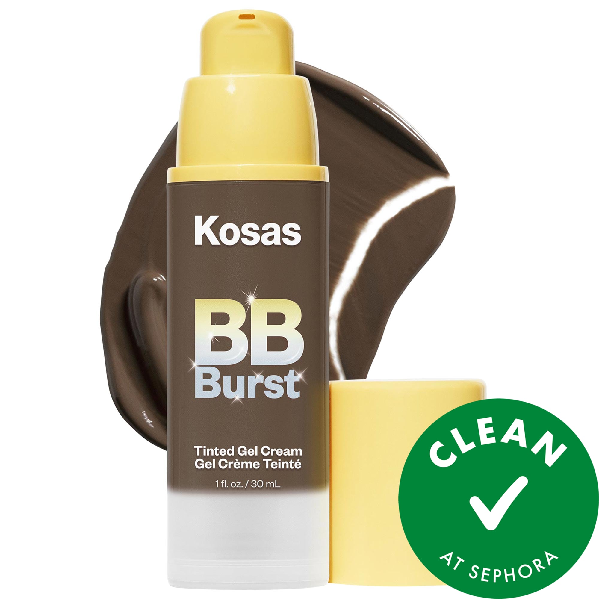 Kosas BB Burst Tinted Moisturizer Gel Cream with Copper Peptides INTERNATIONAL SHIPPING