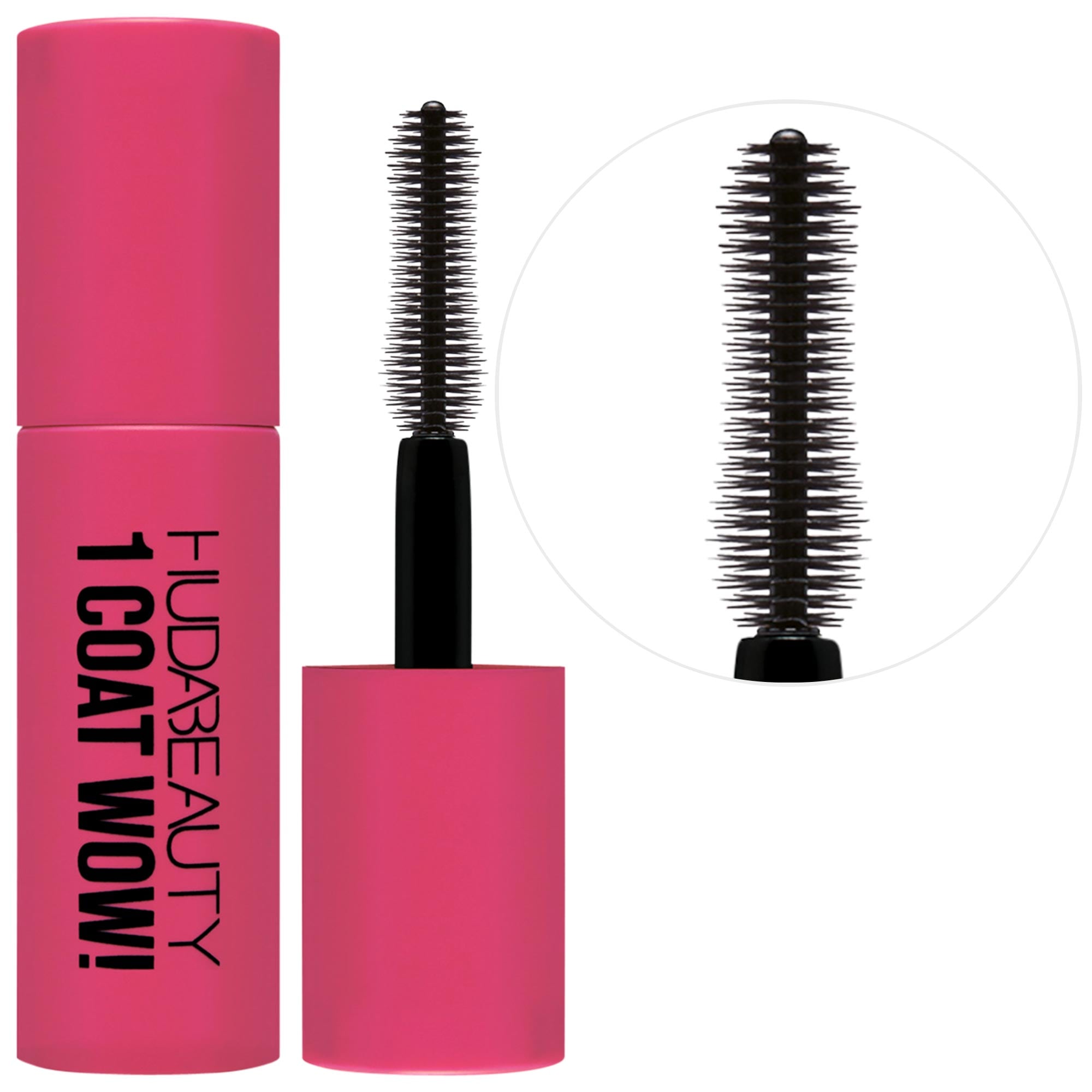 HUDA BEAUTY Mini 1 Coat WOW! Extra Volumizing and Lifting Mascara 0.23 fl oz. / 7 mL