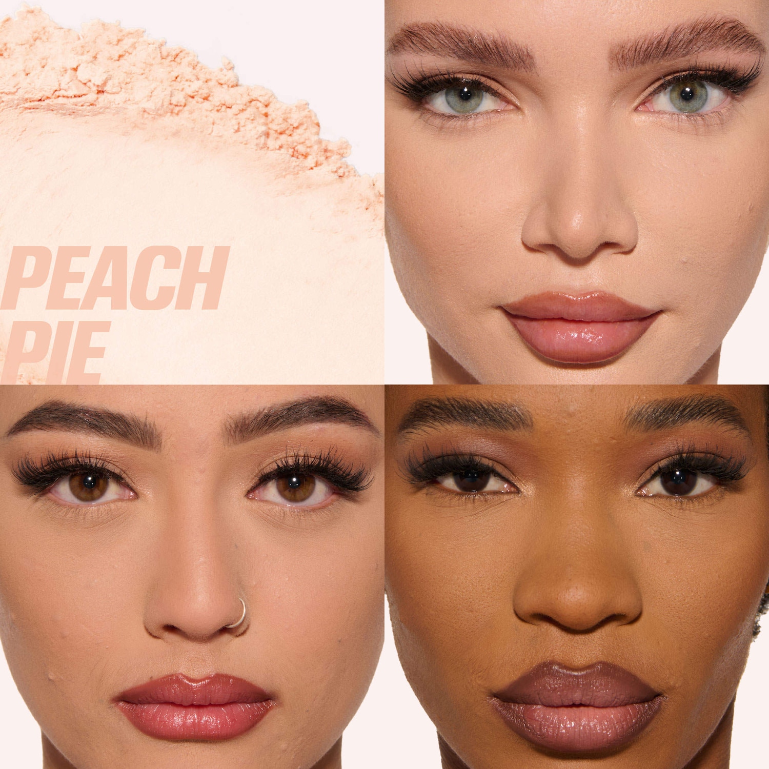 HUDA BEAUTY セッティングパウダー　ピーチパイ Easy Bake Loose Baking & Setting Powder - HUDA BEAUTY | Sephora