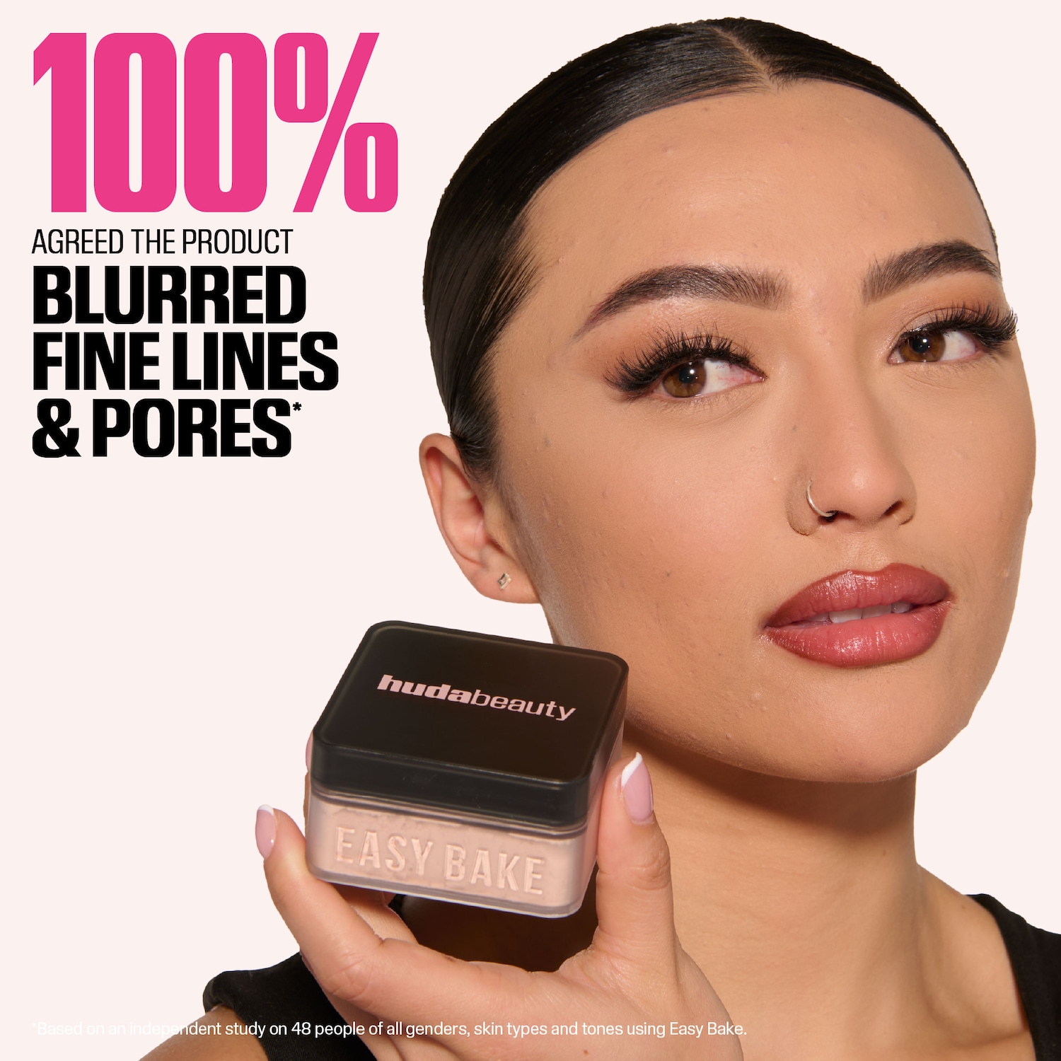 HUDA BEAUTY セッティングパウダー パウンドケーキ Amazon.com : H.U.D.A BEAUTY Mini Easy Bake Loose Baking & Setting