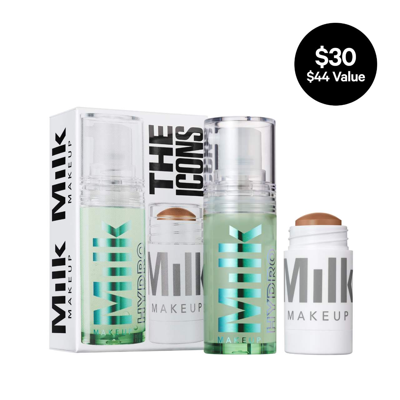 The Icons Set: Hydrating Primer + Cream Bronzer - MILK MAKEUP