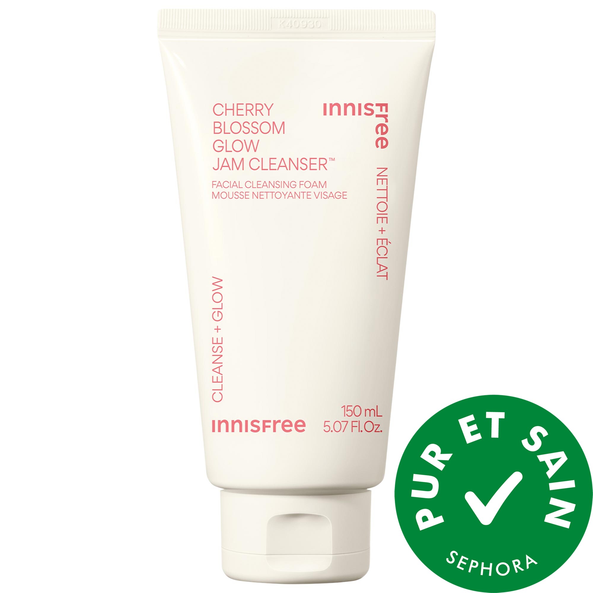 innisfree Nettoyant éclat avec fleurs de cerisier 5.07 oz / 150 ml