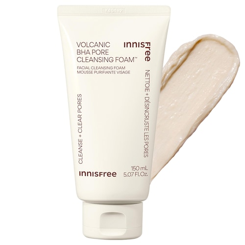 Пенка для очищения пор с BHA-кислотой и вулканической золой innisfree Volcanic