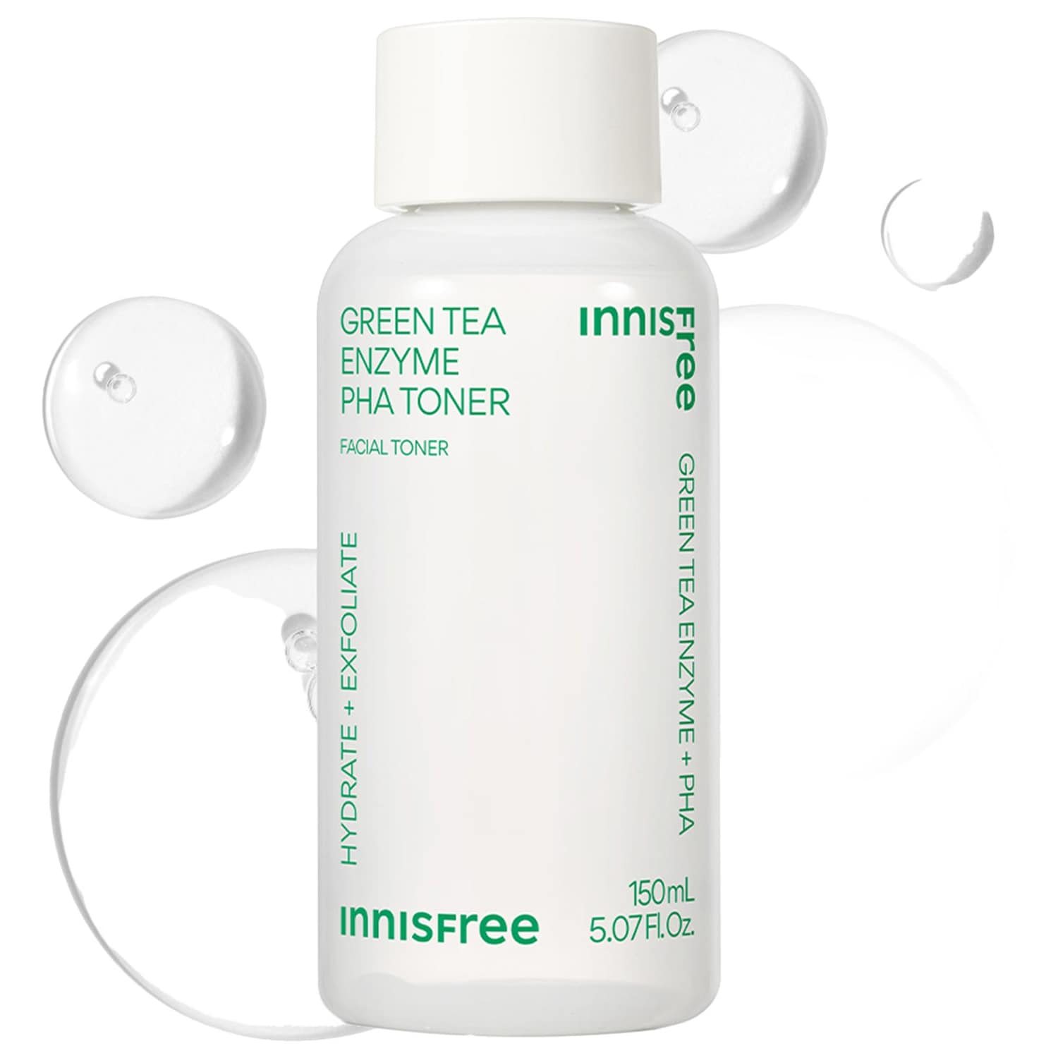 Мягкий отшелушивающий тоник innisfree Green Tea Enzyme с 7% PHA — фото 1