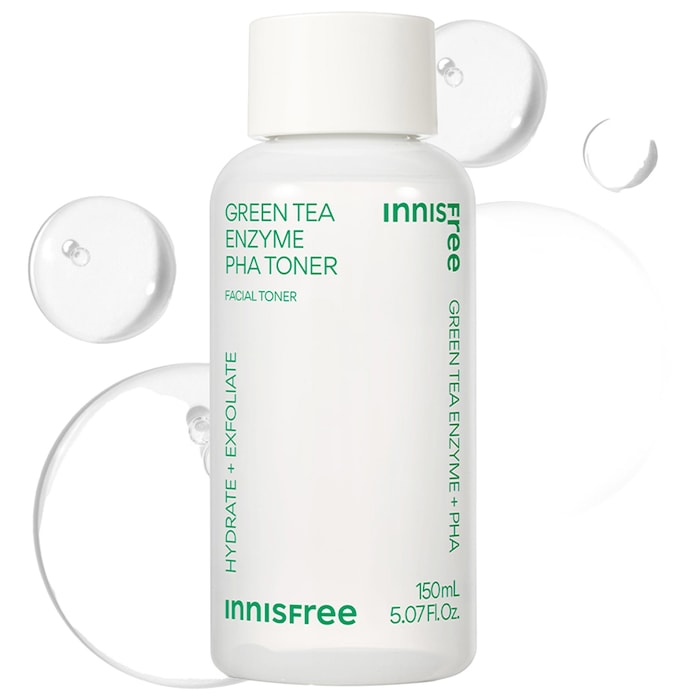 Green Tea Enzyme 7 PHA Gentle Exfoliating Toner innisfree Sephora