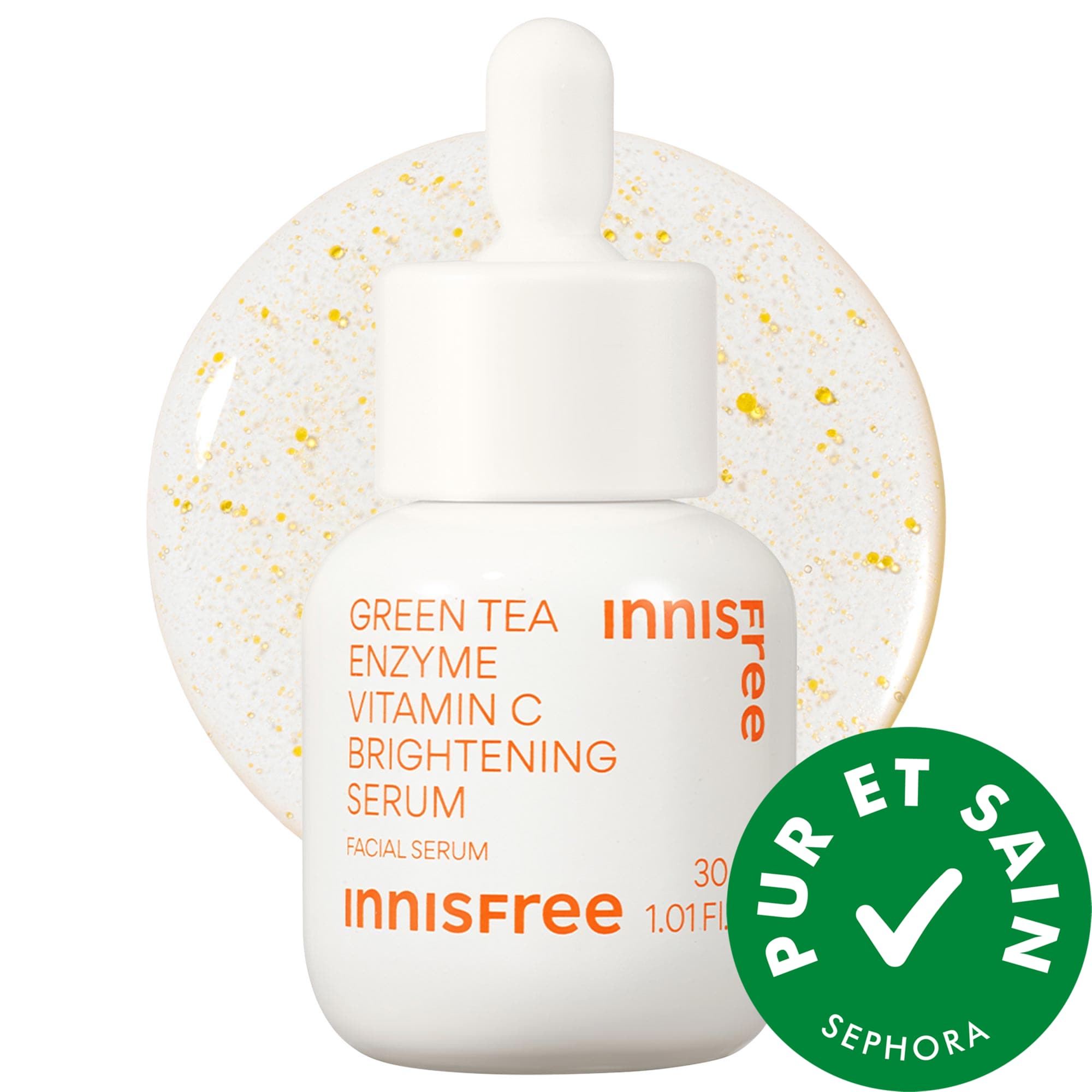innisfree Sérum illuminateur à action rapide à la Vitamine C pour les taches pigmentaires et les marques post éruptions cutanées 1 oz / 30 mL