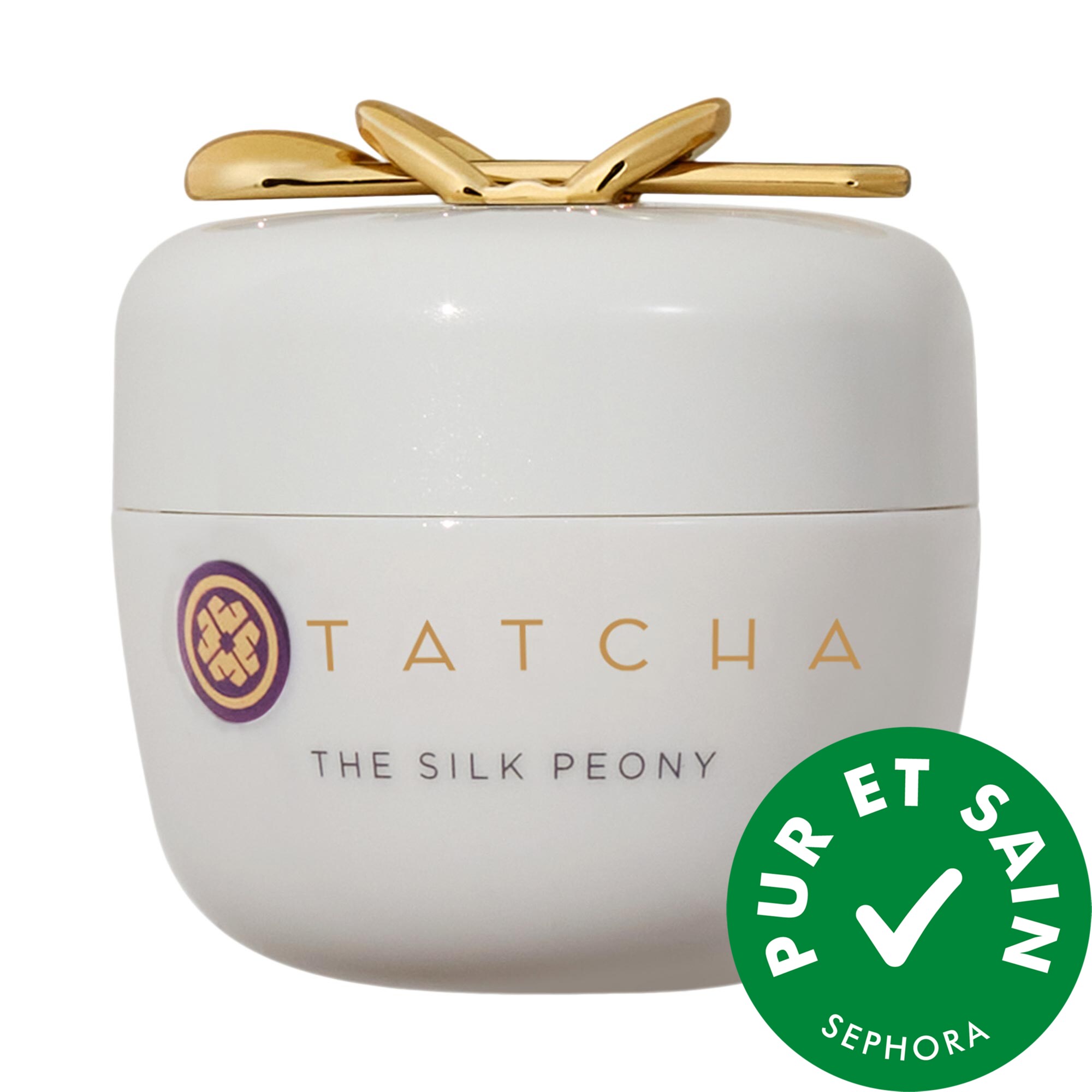 Tatcha Crème lissante pour le contour des yeux The Silk Peony 0.5 oz / 15 mL