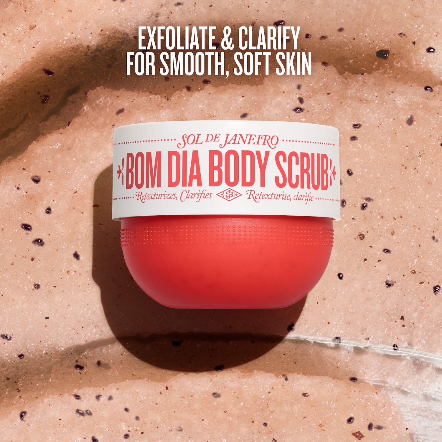 Bom Dia Body Scrub 10% AHA BHA Resurfacing Complex + Crushed Maracujá Seeds