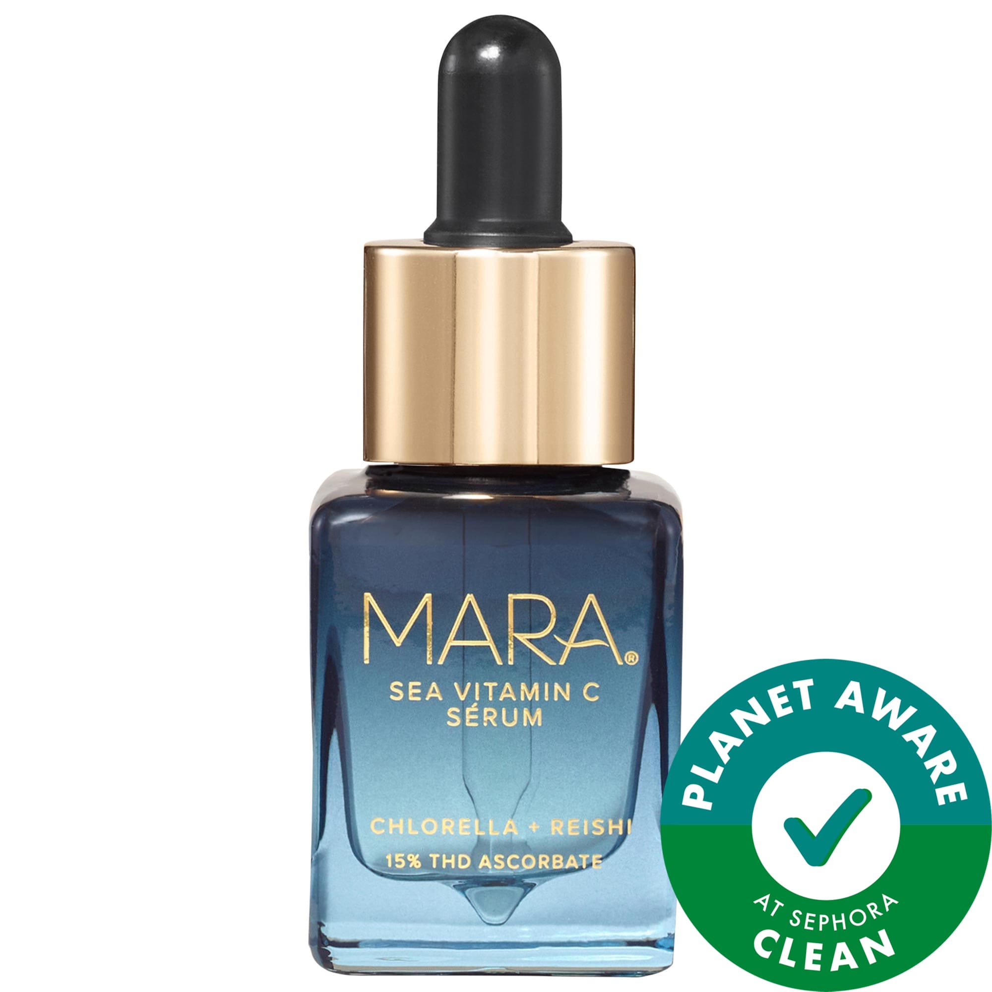 MARA Mini Sea Vitamin C Serum for Brightening Dark Spots & Redness with Algae 0.5 oz / 15 ml
