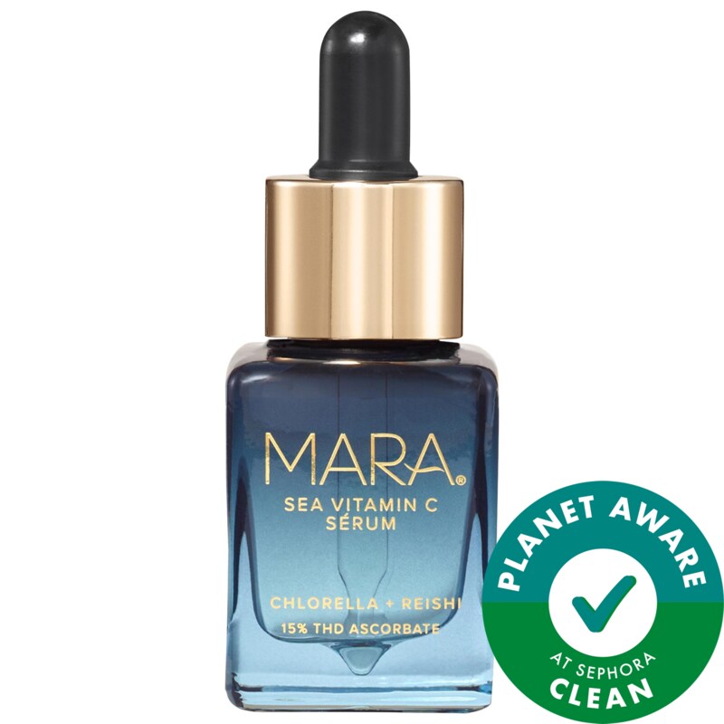 Mini Sea Vitamin C Serum for Brightening Dark Spots & Redness with Algae