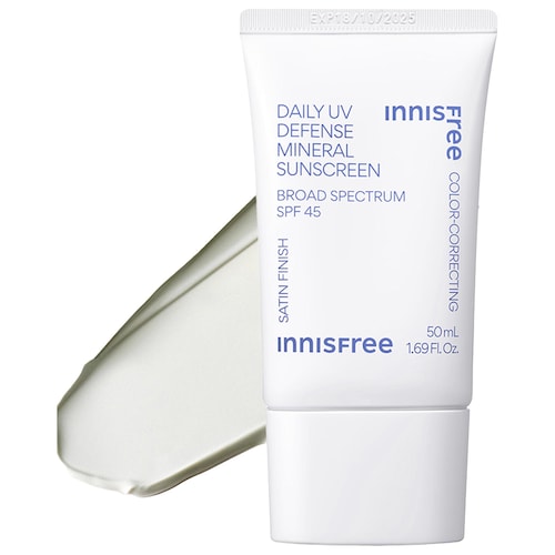 Минеральный корейский солнцезащитный крем для лица и тела innisfree Daily UV SPF 45