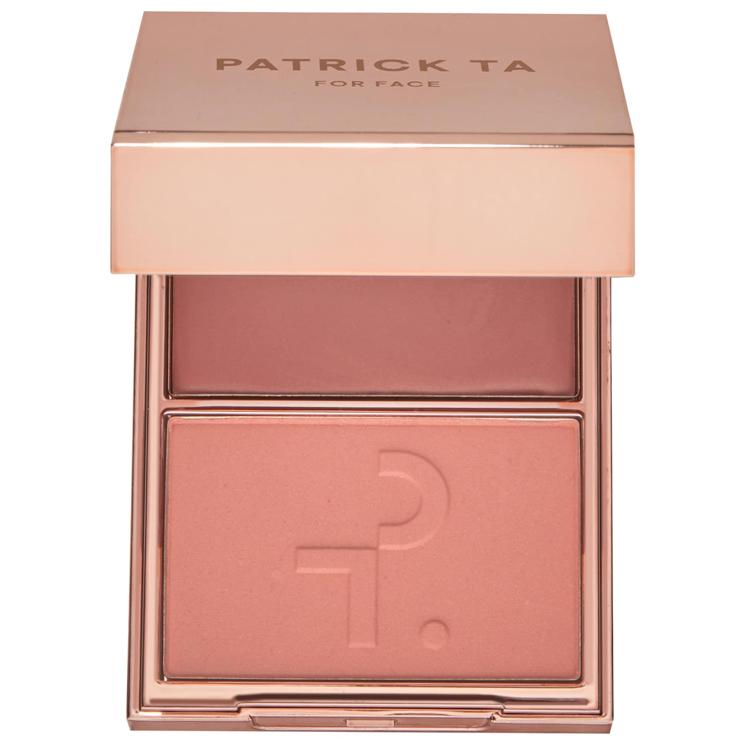 PATRICK TA Major Headlines Double-Take Crème & Powder Blush Duo in Not Too Much