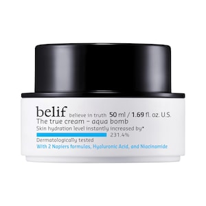 belif The True Cream Aqua Bomb jar