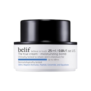 belif The True Cream Moisturizing Bomb with Peptide and Ceramide INTERNATIONAL SHIPPING