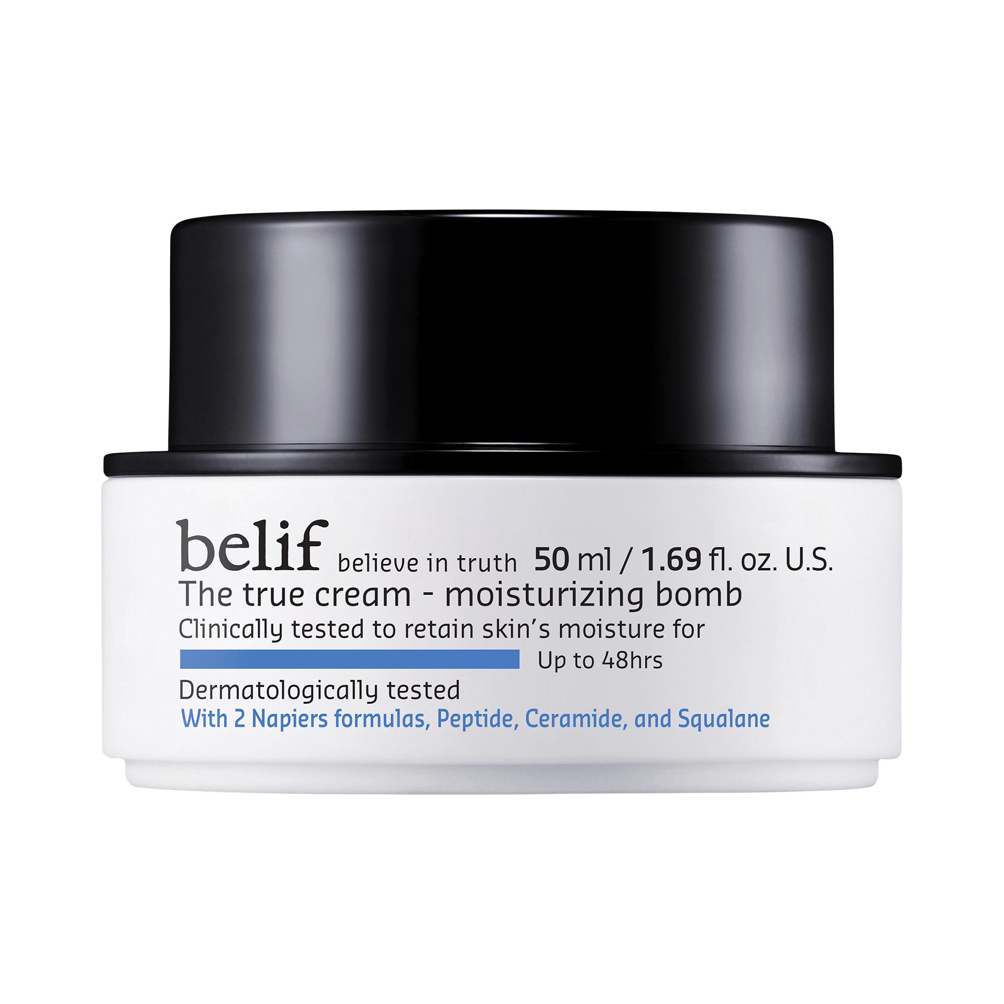 belif The True Cream Moisturizing Bomb with Peptide and Ceramide oz