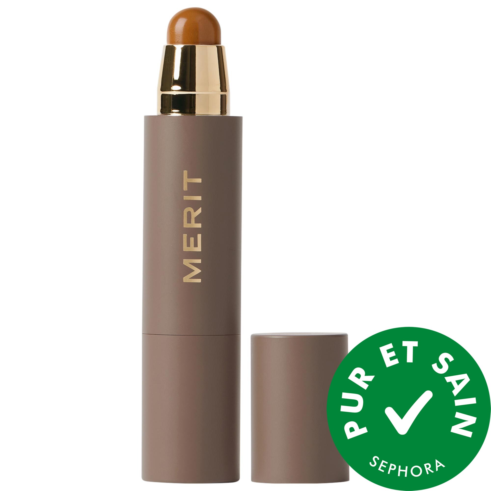 MERIT Fond de teint et anticernes en bâton rehausseurs The Minimalist oz