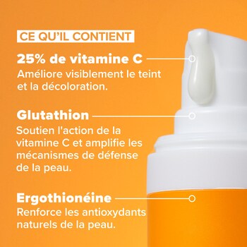 Sérum Hydratant éclaircissant Vitamine C + Glutathion - 500ml - Éclat Et Anti-taches - Neuf