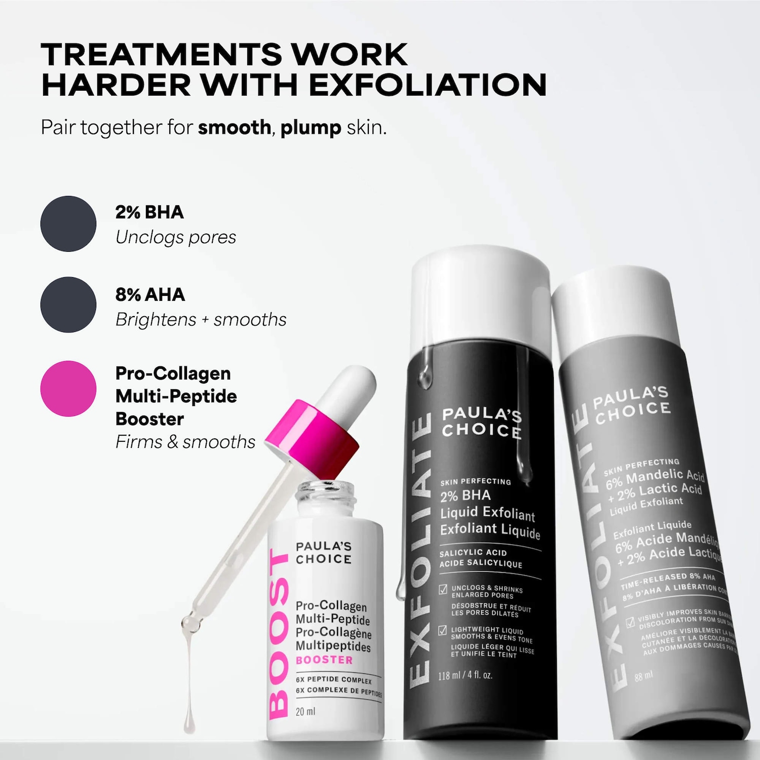 Pro Collagen Multi-Peptide Booster for Firmer, Smoother Skin