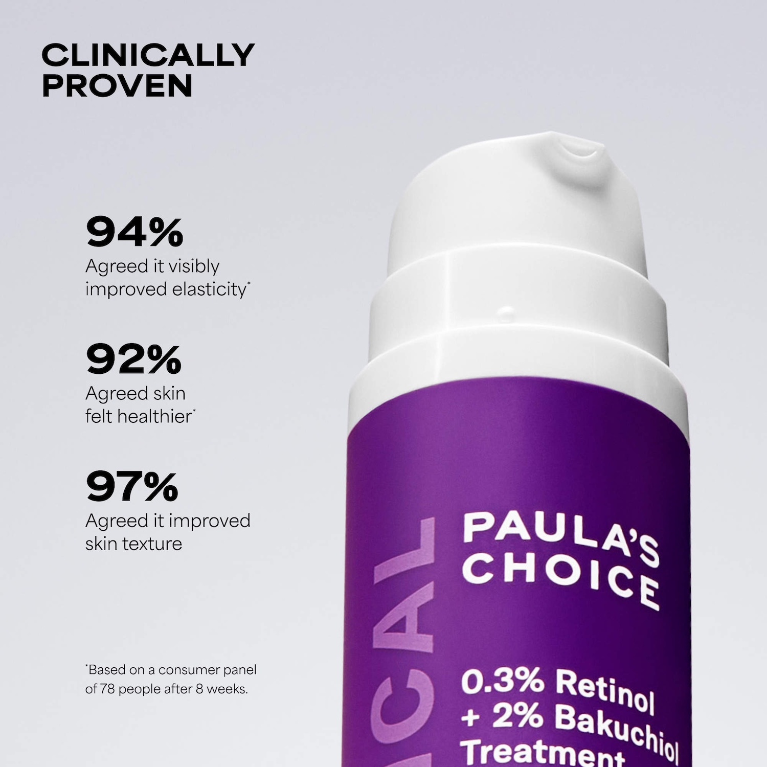 0.3% Retinol + 2% Bakuchiol Treatment - Paula's Choice | Sephora