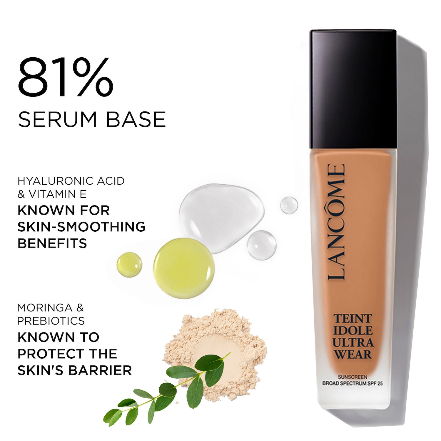 Teint Idole Ultra Wear Natural Matte Foundation with Hyaluronic Acid & Vitamin E