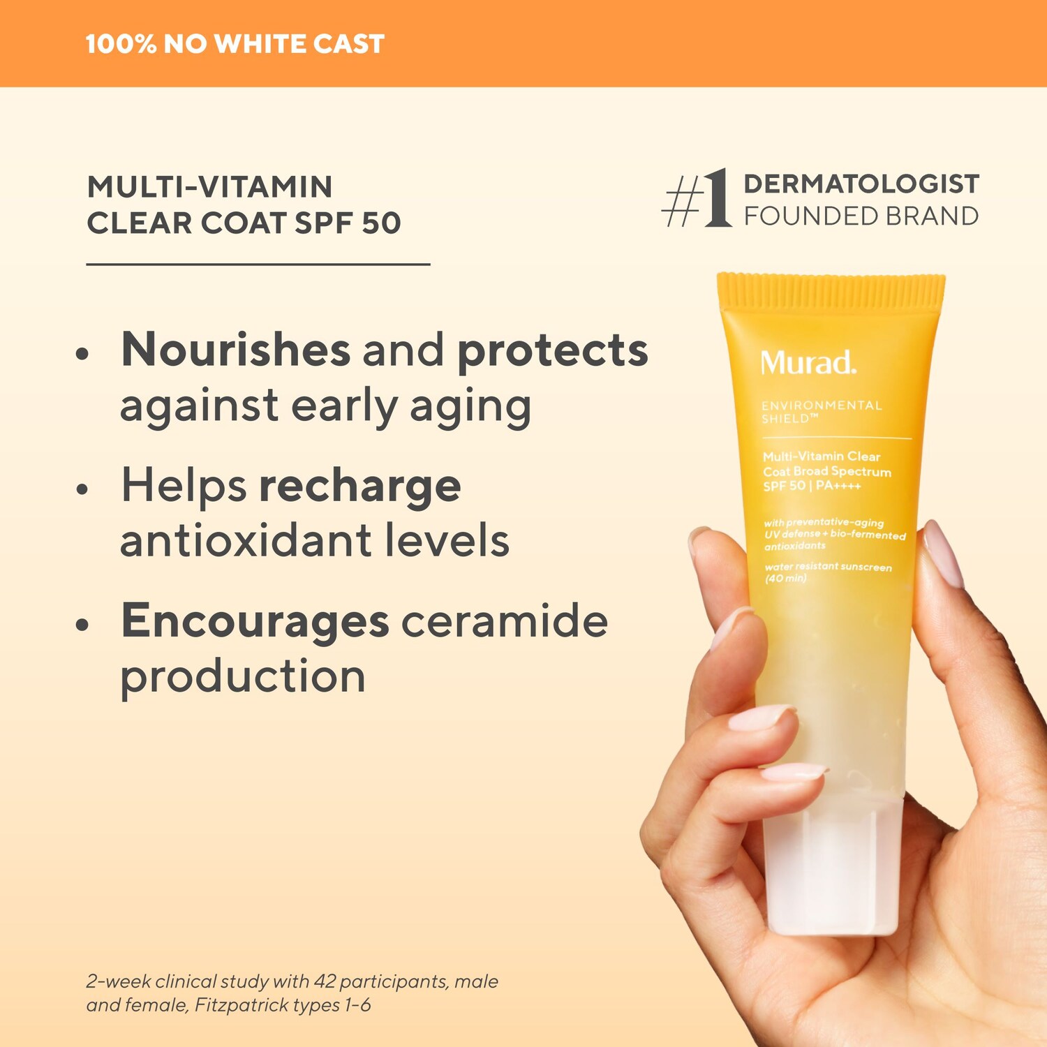 Murad Multi-Vitamin Clear Coat SPF 50 Sunscreen — фото 5