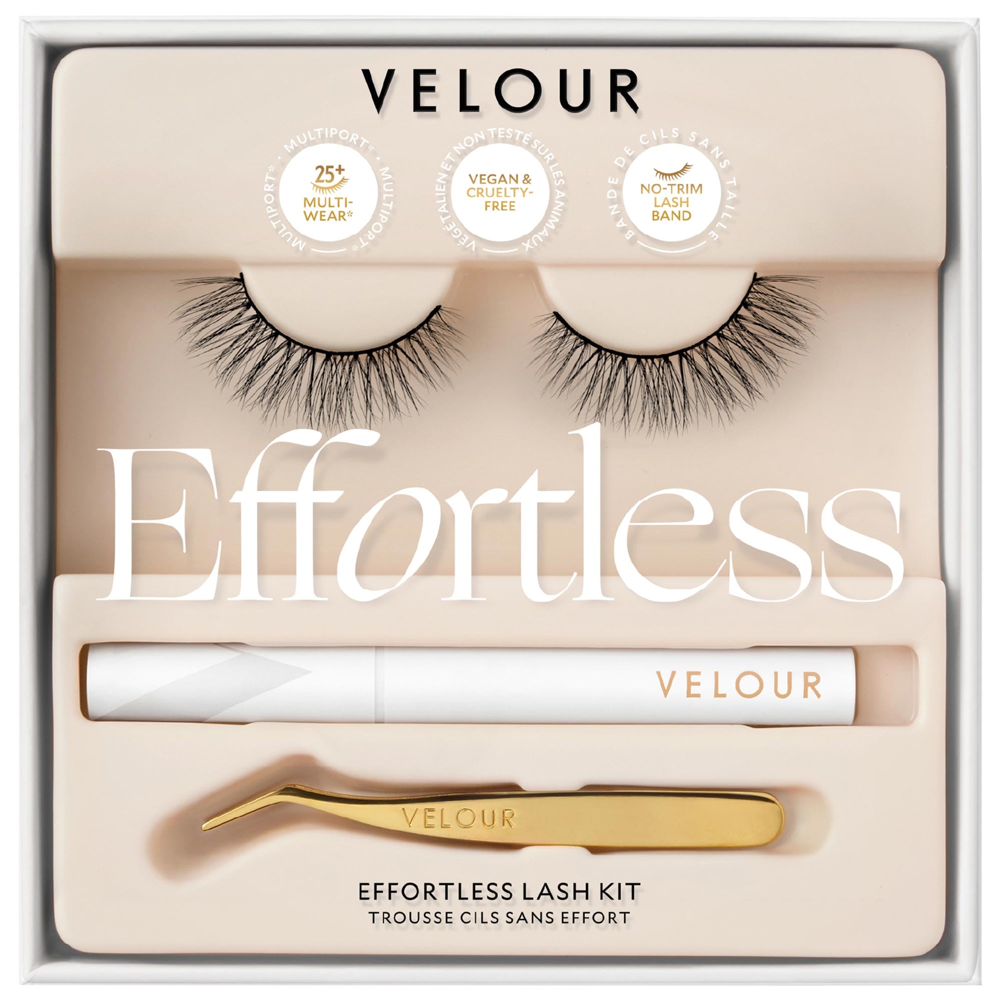 Velour Lashes Effortless Kit - No Trim No Measure Natural Lash Kit