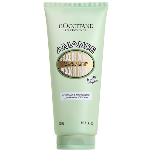 Питательный взбитый гель для душа L'Occitane с миндалём