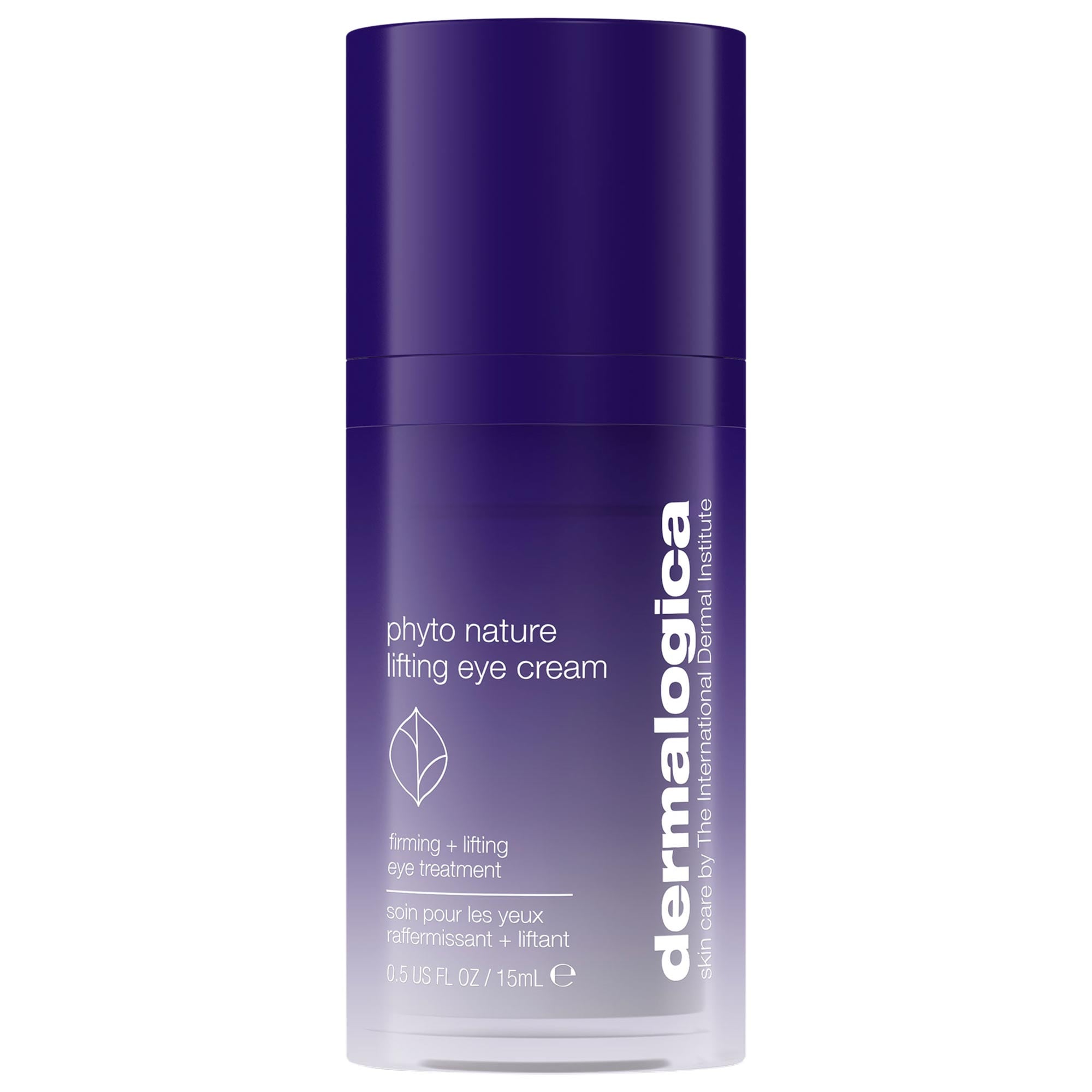 Dermalogica Phyto Nature Lifting Eye Cream - Lifts, Firms & Reduces Eyelid Folds Targets Dark Circles, Puffiness & Fine Lines for All Skin Types .5 oz / 15 ml