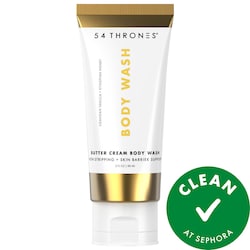 Mini Moisturizing Butter Cream Body Wash - Non-Stripping with Shea Butter, Ceramides and Niacinamide