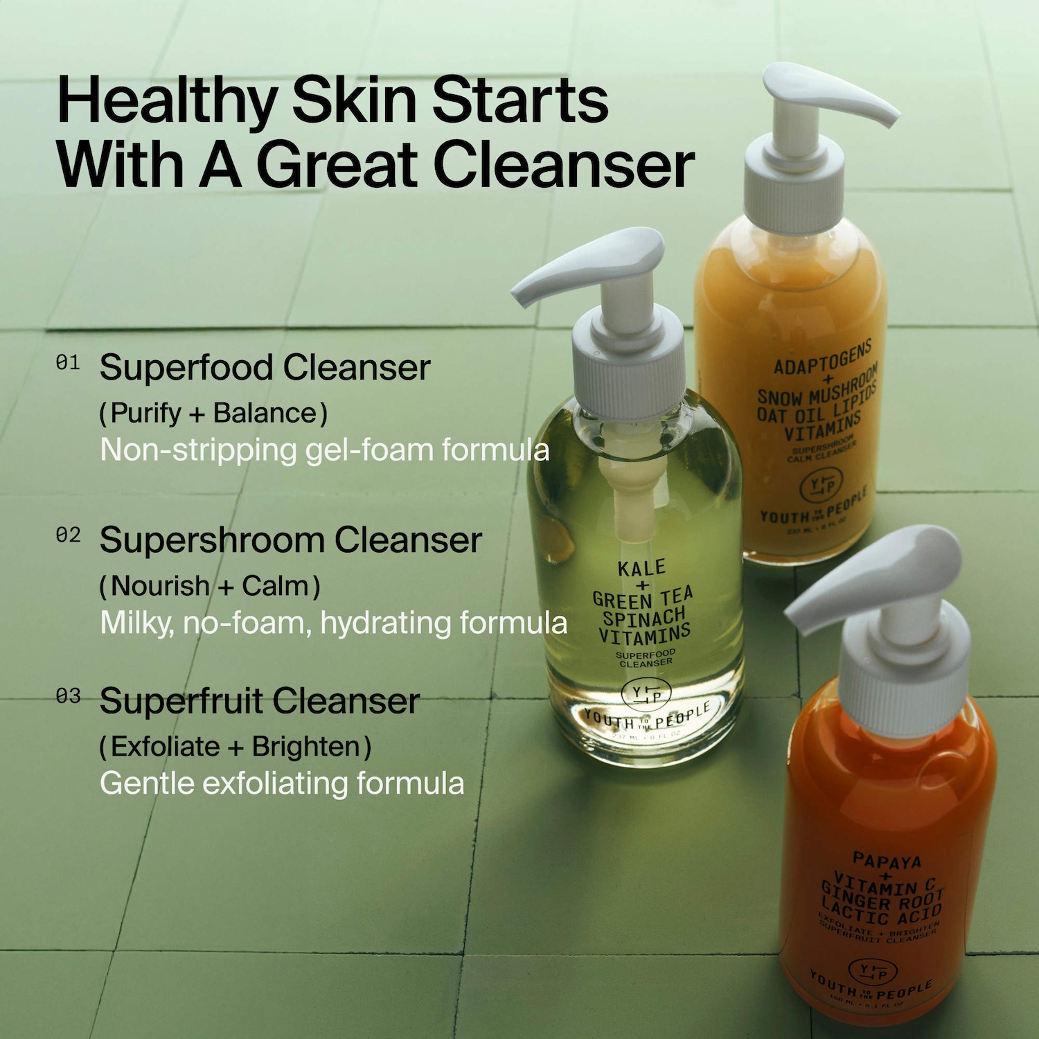 Superfood Hydrating Gentle Antioxidant Refillable Cleanser