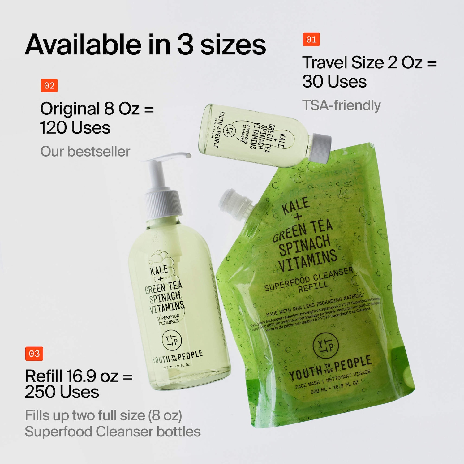 Superfood Hydrating Gentle Antioxidant Refillable Cleanser