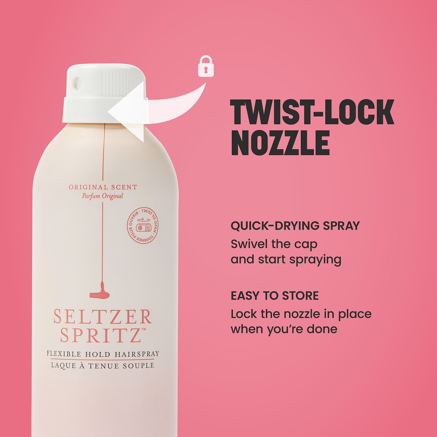 Seltzer Spritz Flexible Hold Hairspray - Drybar | Sephora