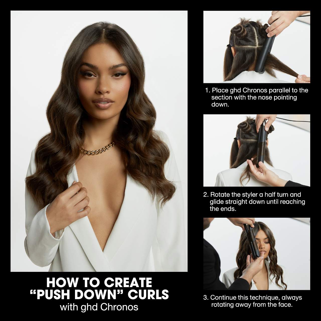 Выпрямитель для волос 1" ghd Chronos Styler — фото 6